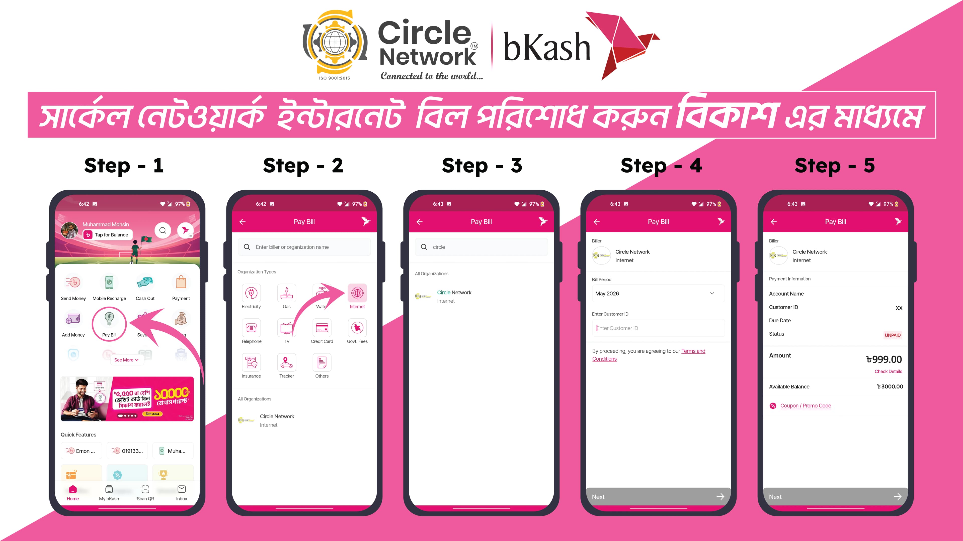 bKash Instructions